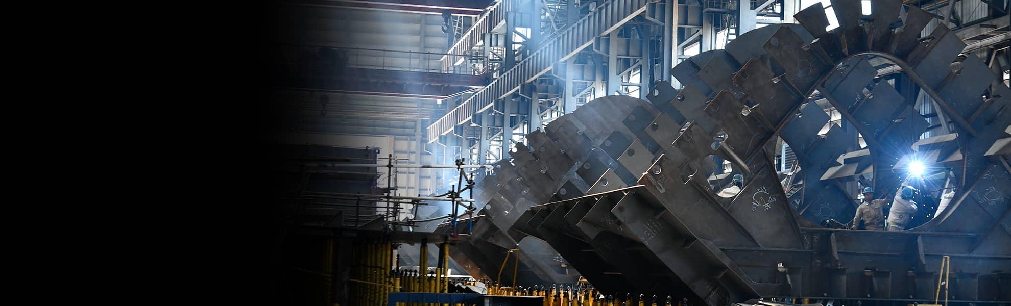 UWELD Modern Factory Panorama