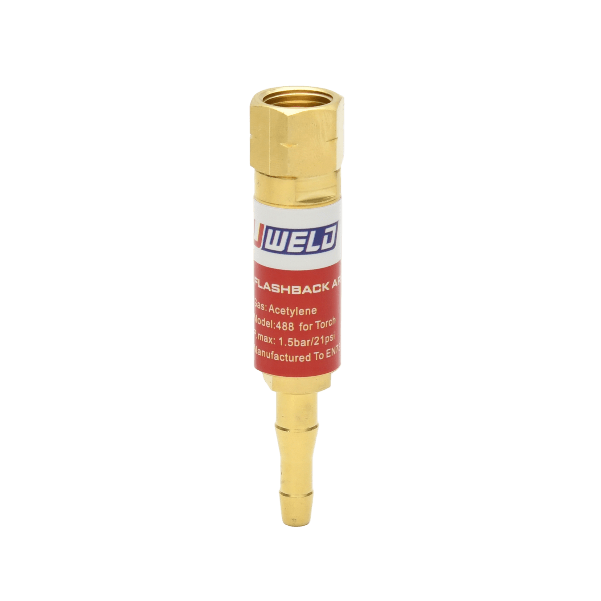 1C007-0007 L H488 Series Acetylene Flashback Arrestor for Torch | UWELD