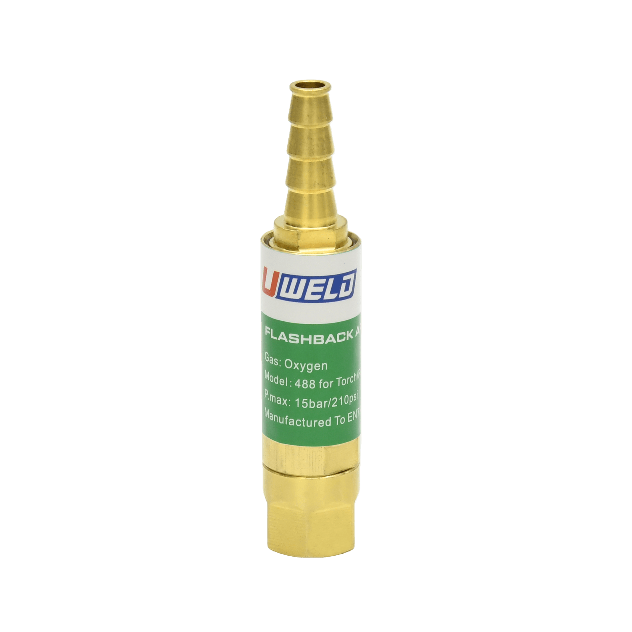 1C007-0007 R H488 Series Oxygen Flashback Arrestor for Pressure Reducer | UWELD