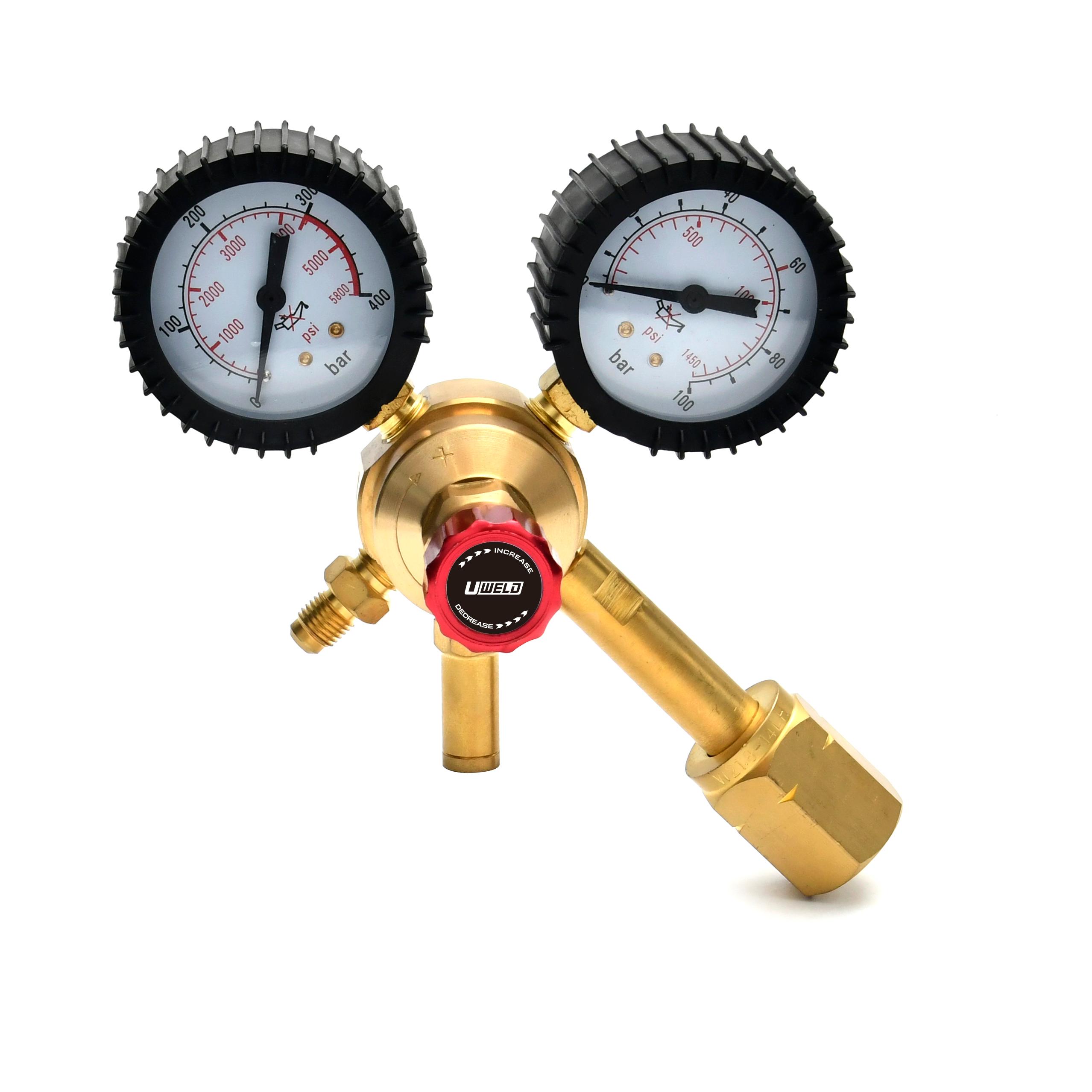 1C008-0018 High Pressure Hydrogen Regulator H2 Gas Pressure Reducer | UWELD