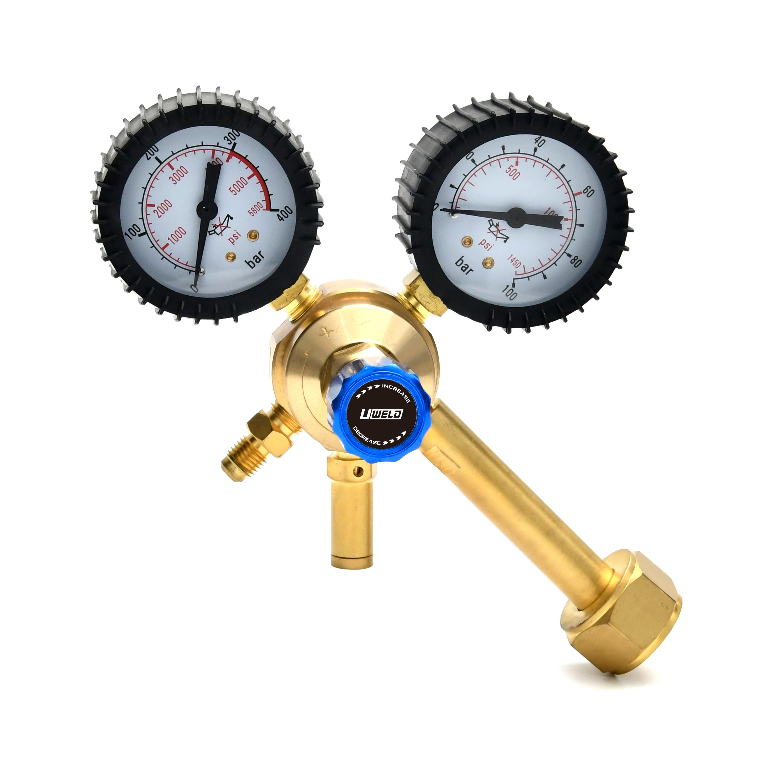1C008-0018 High Pressure Nitrogen Regulator N2 Gas Pressure Reducer | UWELD