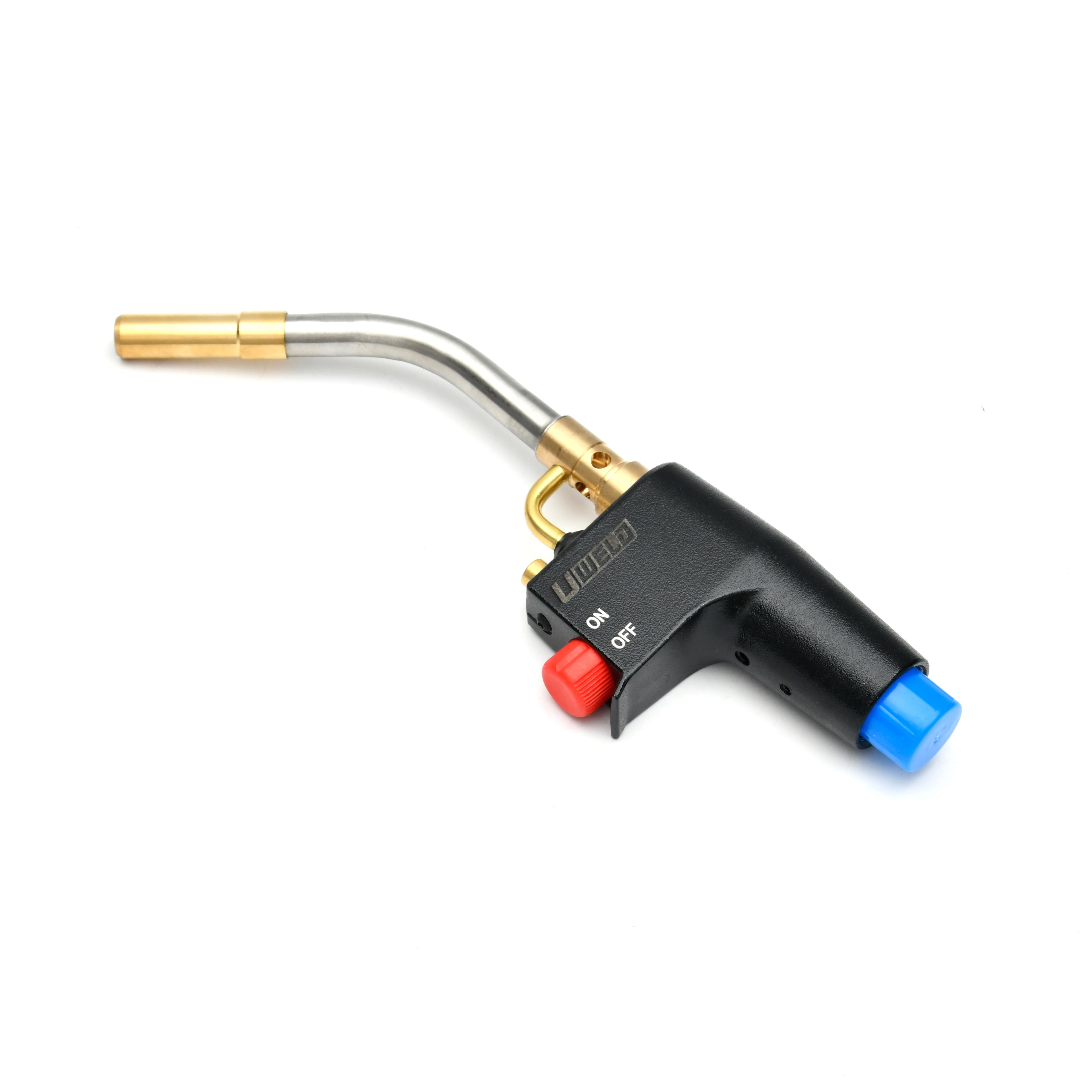 1C020-0002 Self-Ignition Hand Torch with Aluminum Handle & Brass Tip | UWELD