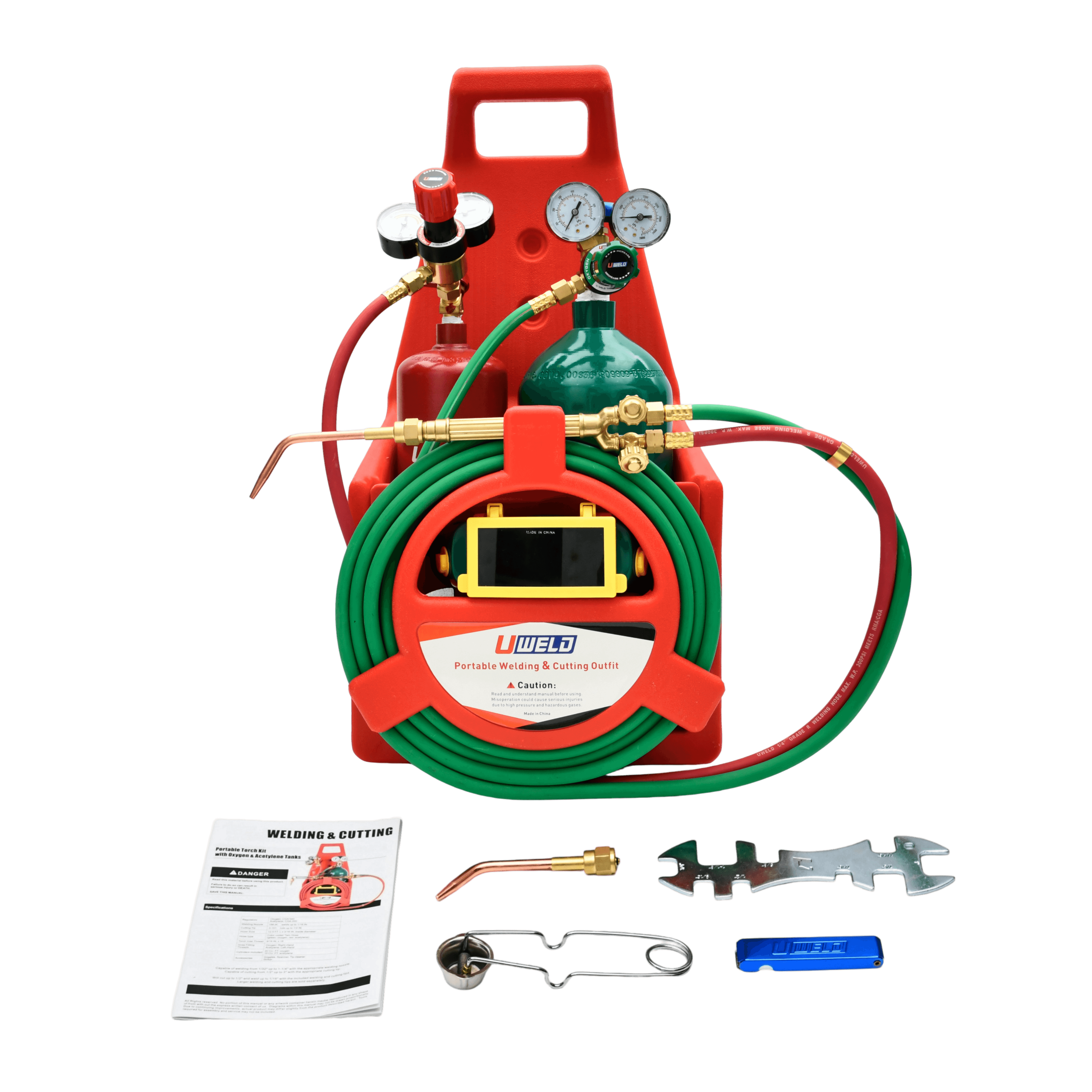 1C016-0002 Portable Oxy-Acetylene Welding & Brazing Kit | UWELD