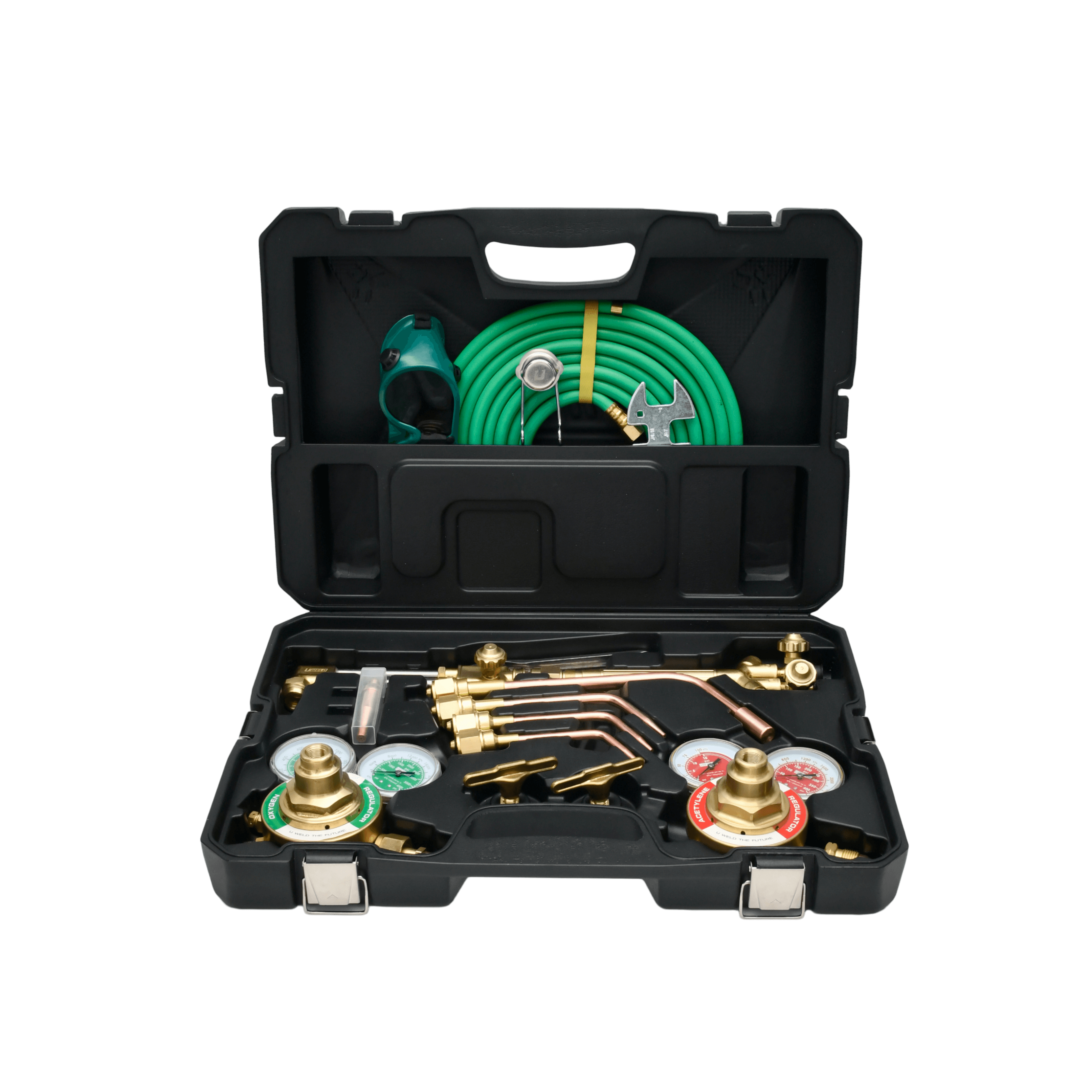 1C016-0045 Heavy Duty Cutting and Welding Kit with Flashback Arrestors | UWELD