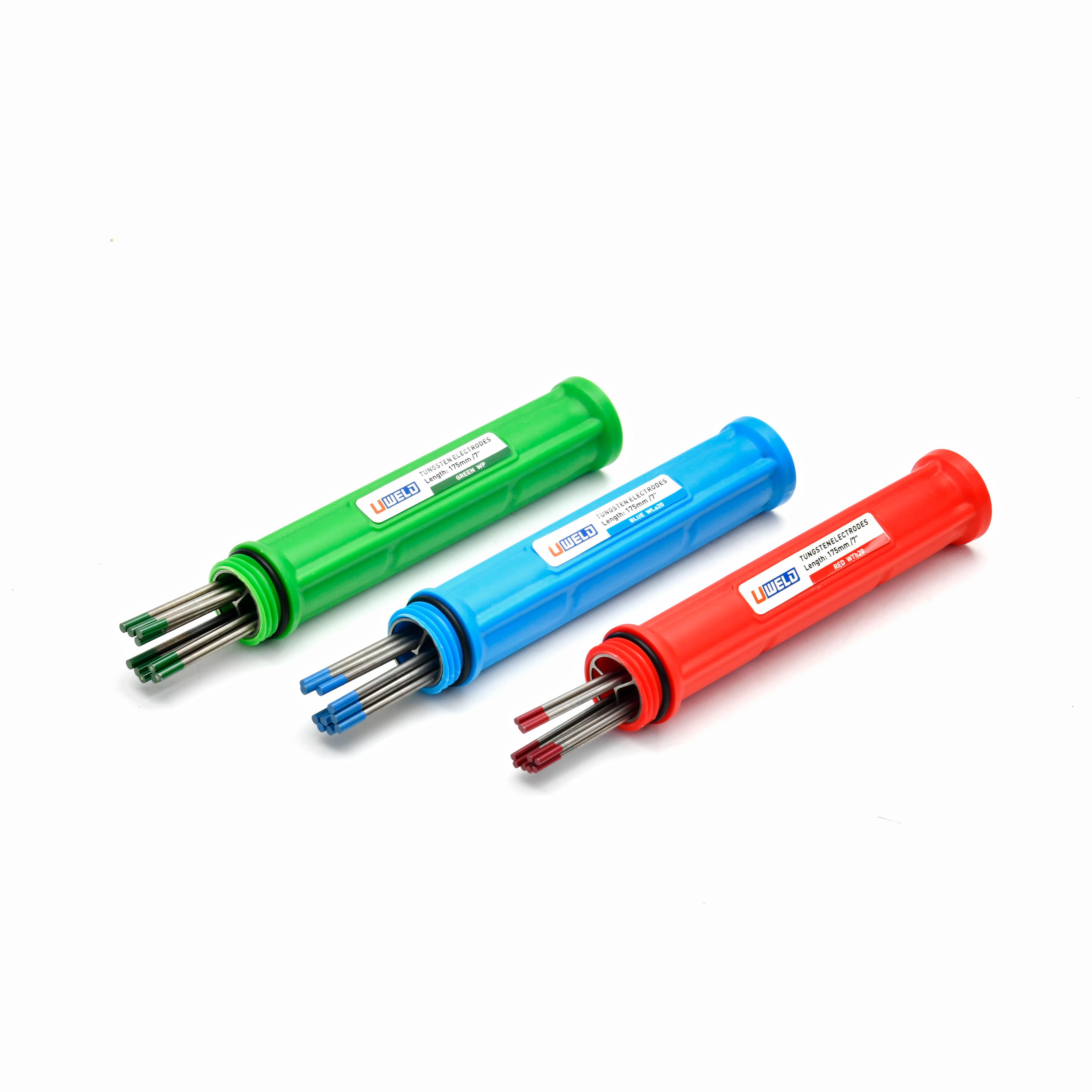 5P001-0026 Tungsten Electrode Storage Container 3 Pack Magnetic Base | UWELD