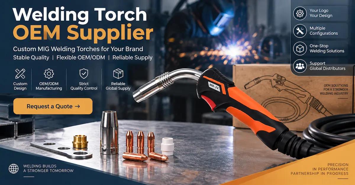 Welding Torch OEM Supplier: How to Prevent Private-Label Reorder Errors