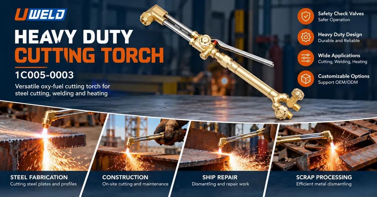 Steel Cutting Torch: How Oxy-Fuel Cutting Works, Cut Quality Checks, and Industrial Buying Guide