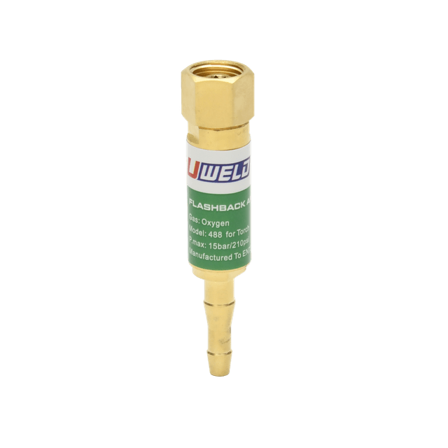 1C007-0007 R H488 Series Oxygen Flashback Arrestor for Torch | UWELD
