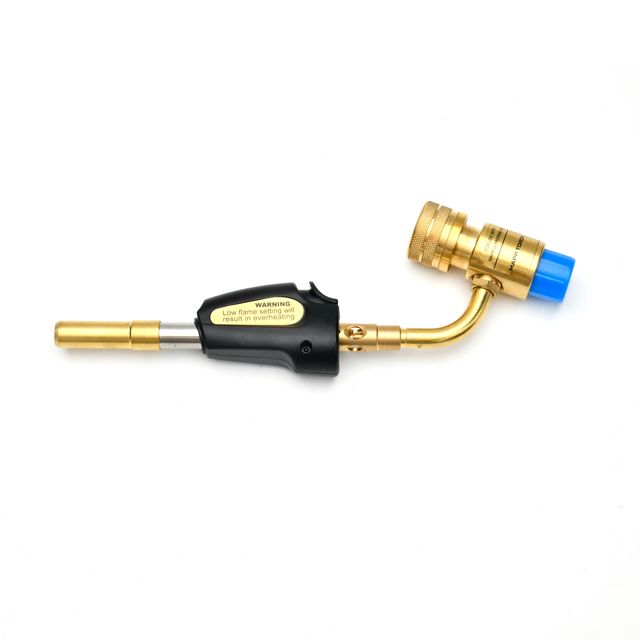 1C020-0022 Self-Ignition Hand Torch with 360° Swivel Tip & Brass End | UWELD