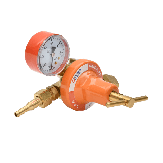 1C008-0032 Full Brass Body Propane Pressure Regulator Medium Heavy Duty | UWELD