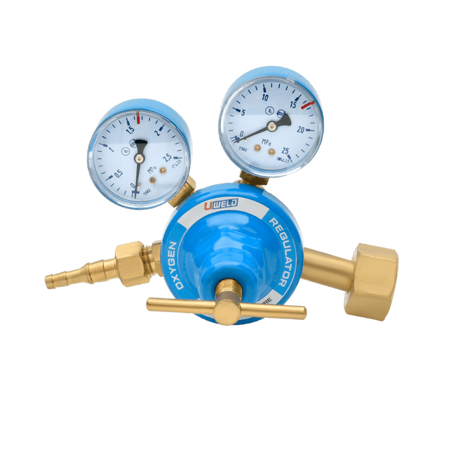 1C008-0032 Full Brass Oxygen Regulator CGA 540 for Cutting Kits | UWELD
