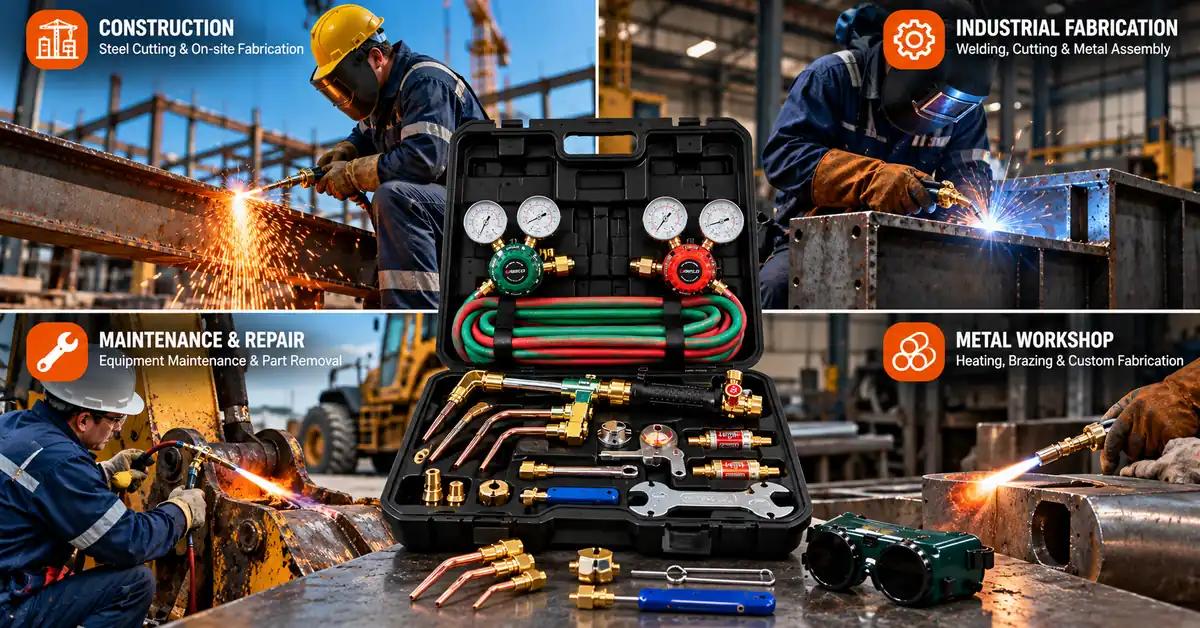 Portable Welding Cutting Kit for Field Repair: Cylinder Compatibility, Safety Checks & Wholesale Selection
